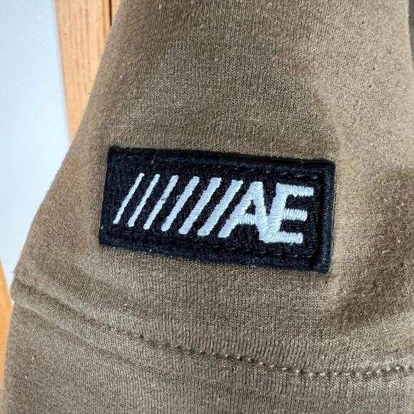 AMERICAN EAGLE men's size M hoodie, brown - Picture 5 of 7